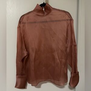 Fairy Wang Paris Sheer blouse | size 34 | NWOT